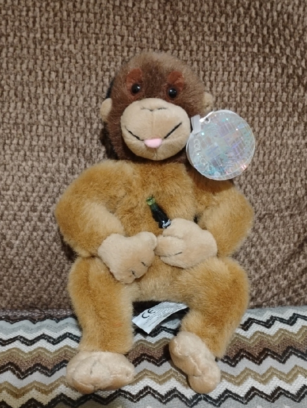ORANY SINGAPORE ORANGUTAN 1999 COCA COLA PLUSH COLLECTION